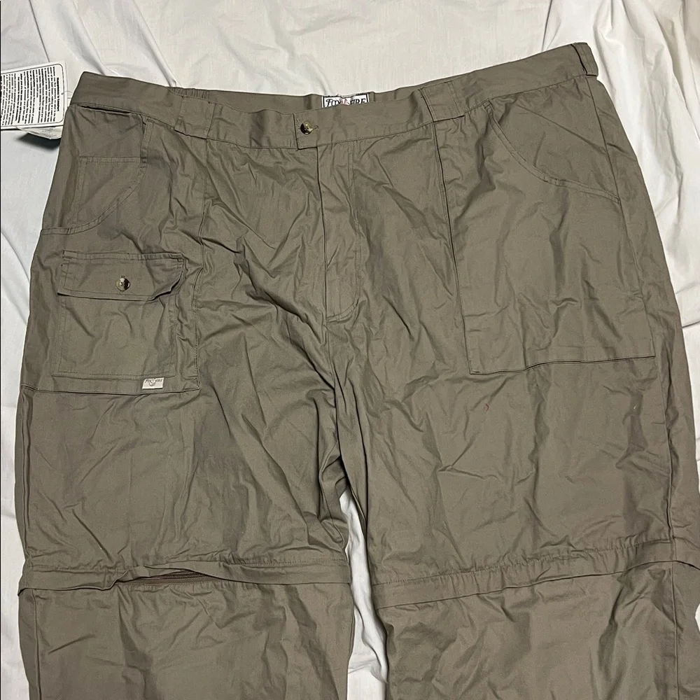 Foxfire Men’s Convertible Hunting Fishing Outdoors Pants 4X NWT